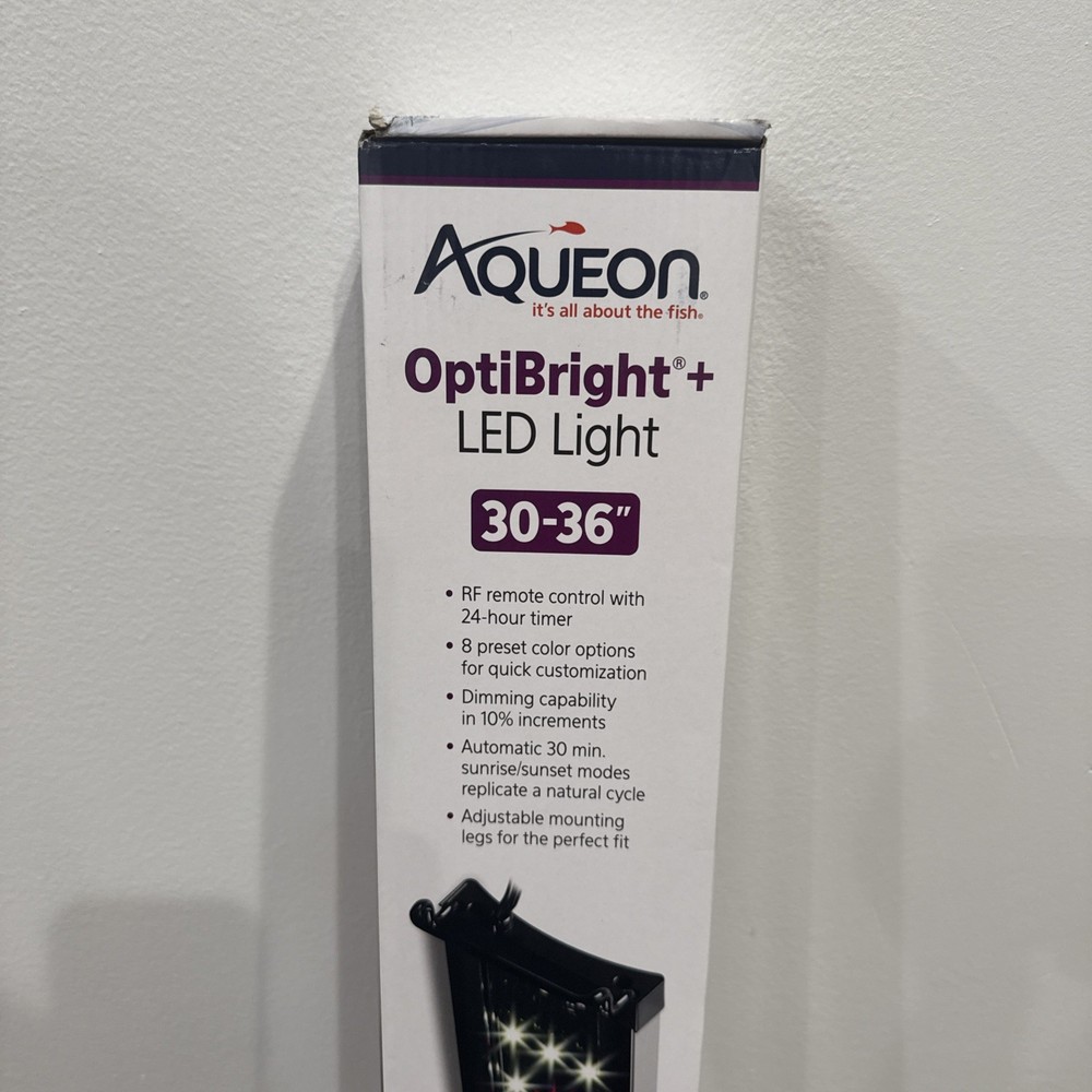 Aqueon OptiBright+ LED Aquarium Light 30-36” (7216)