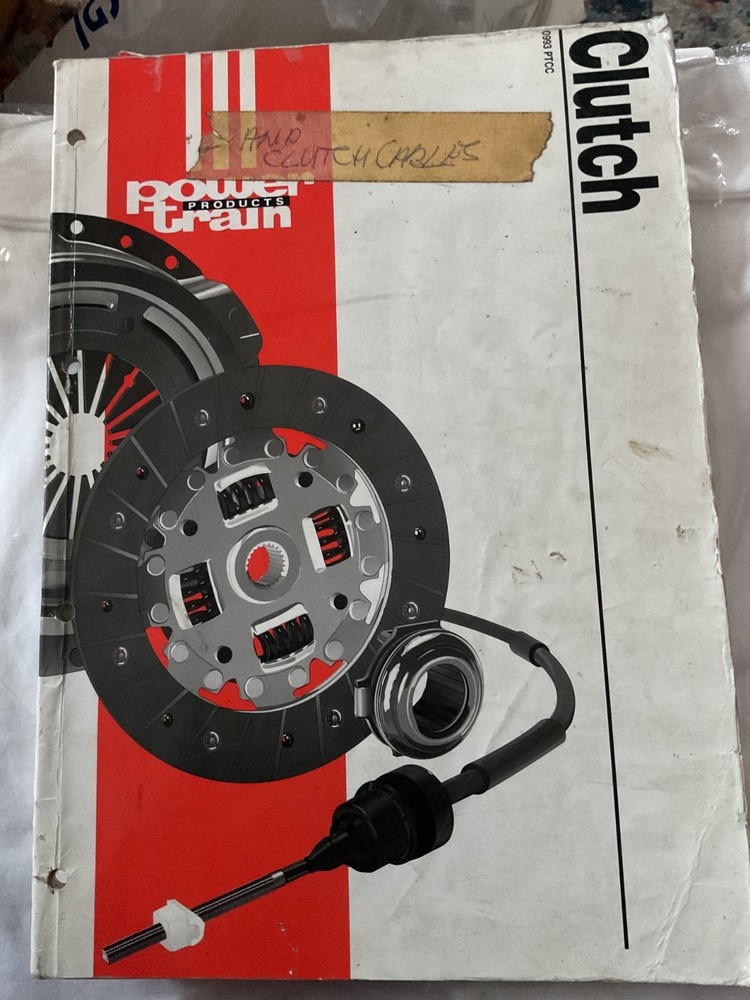 POWERTRAIN  CLUTCH PARTS LIST