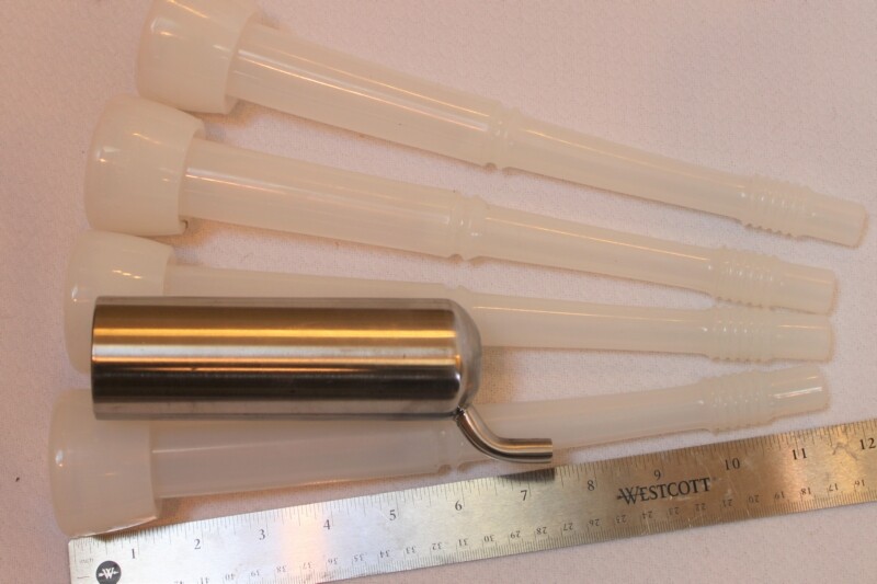 Cow Milker Claw Cluster: Teat-cups Silicone Liners Inserts Inflation Replacement