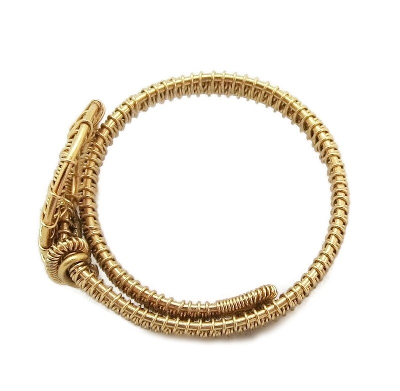 Brass Adjustable Steampunk Ring