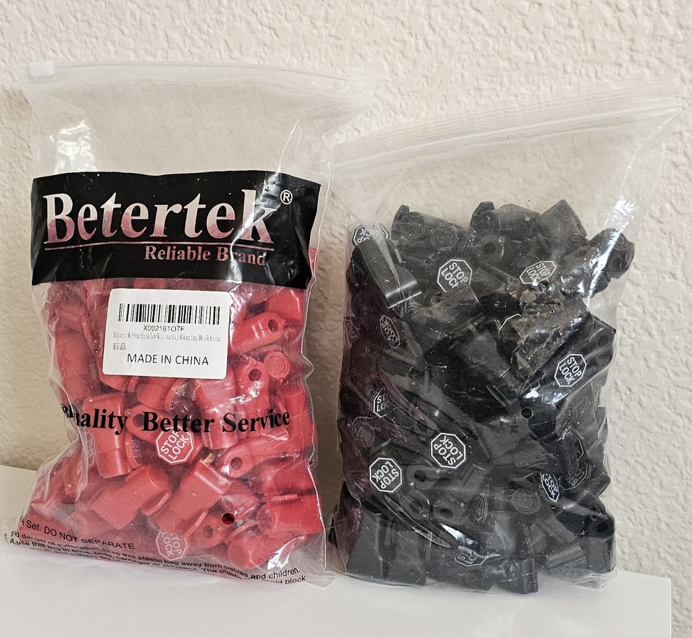 Set Of 2 Security Peg Alarm Locks