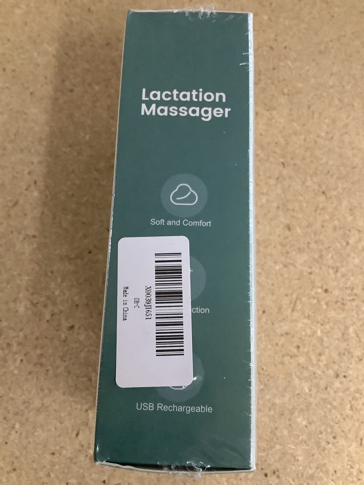 Warming Lactation Massager Soft Silicone for Breastfeeding D8E4