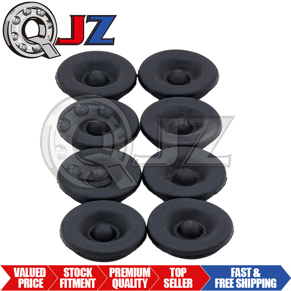 [8-Pack] 1.98" Trailer Hub Cap Rubber Plugs Trailer Axle Dust Cap Cover 2k-3.5k