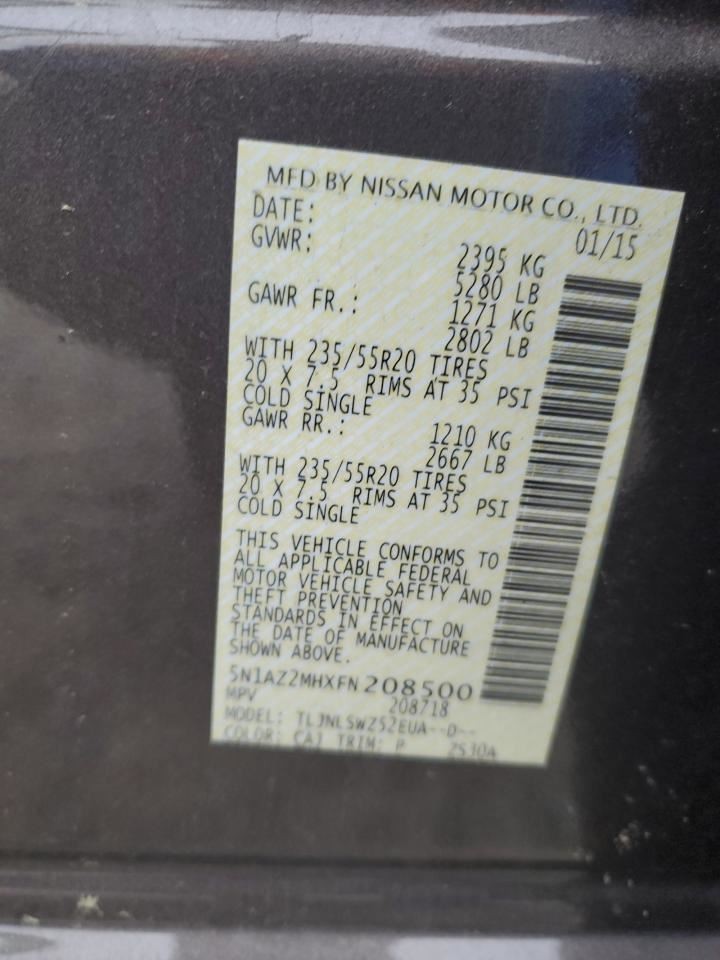 Fuse Box Engine Fits 15-24 MURANO 4876761