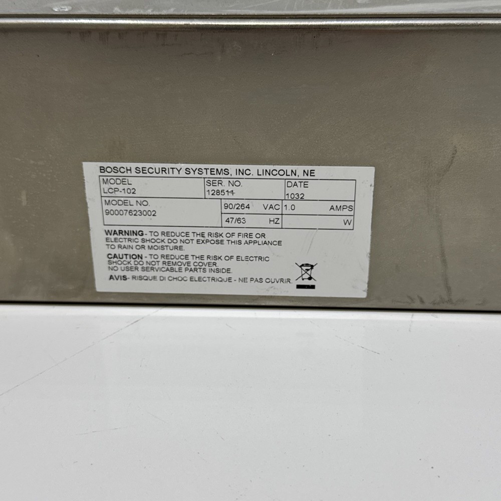 RTS telex LCP 102 volume control panel