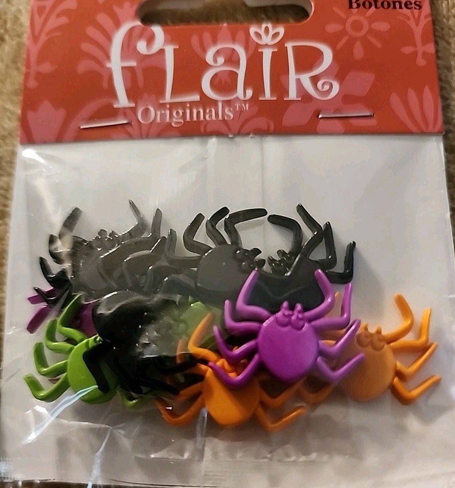 Halloween Embellishments And Buttons