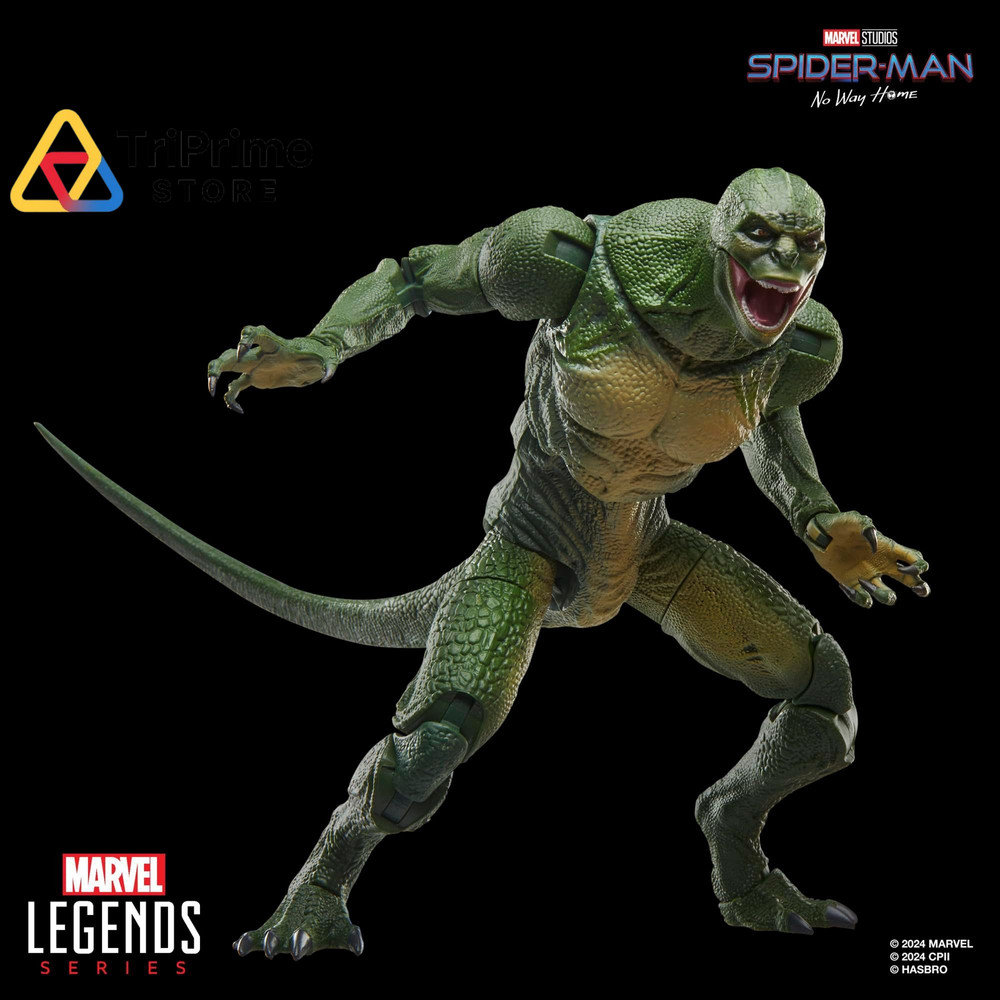 Marvel Legends Series Lizard, 6 inches (scale), 8.8 (height)