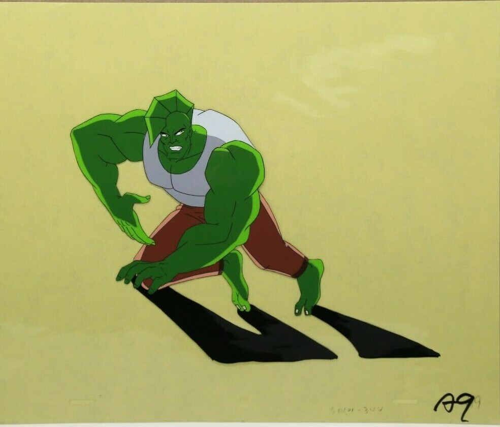 Savage Dragon Original Production Cel 115-1 - Used Condition