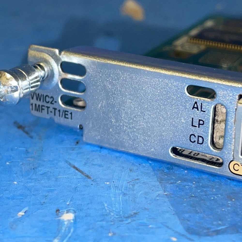 Cisco VWIC2-1MFT-T1/E1 (VWIC21MFTT1E1) CISCO MODULE