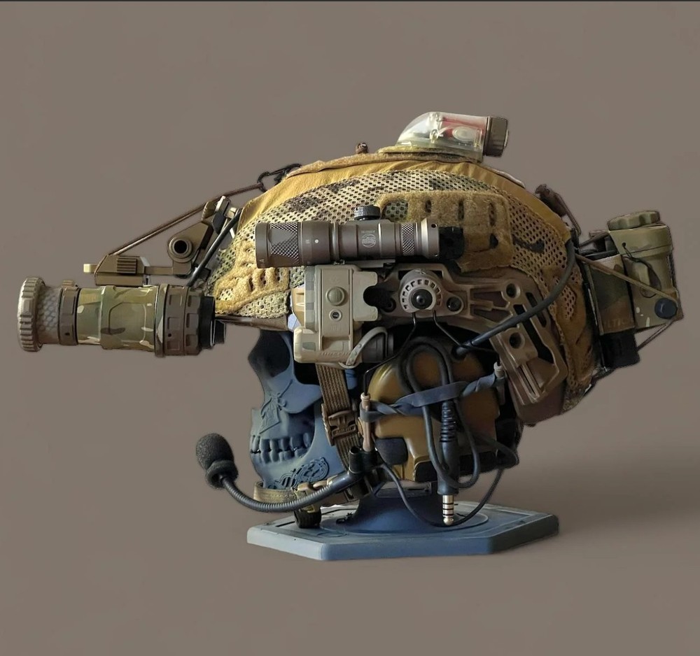 Skull Helmet Display Stand | RackForge 3D