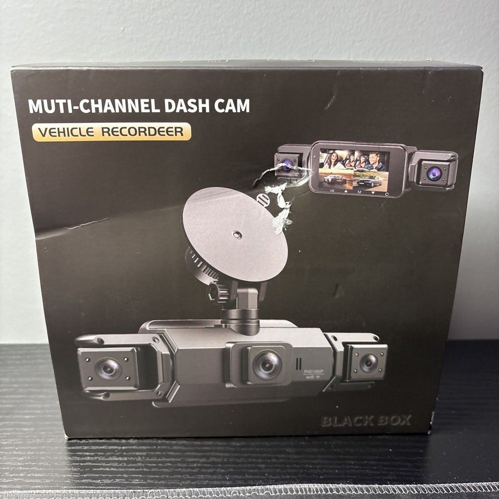 Gloryes 360 Dash Cam 4 Channel Front & Rear