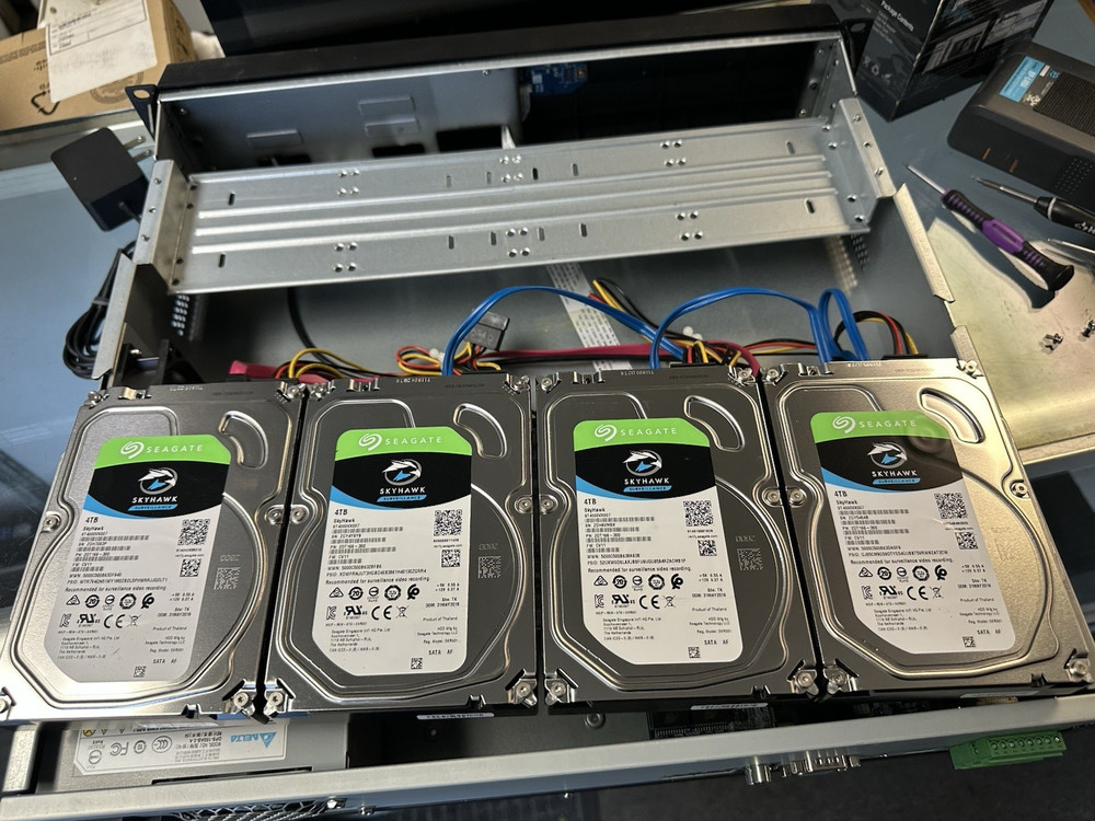 ICRealtime NVR-716N Network Video Recorder, 16TB-Admin Password