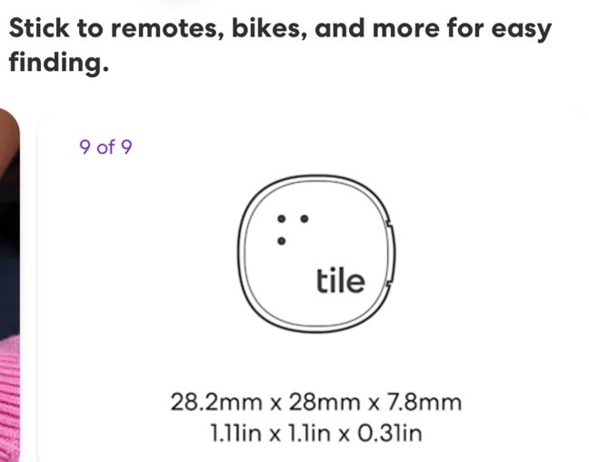 Tile Sticker - Black - 2-Pack By Life360