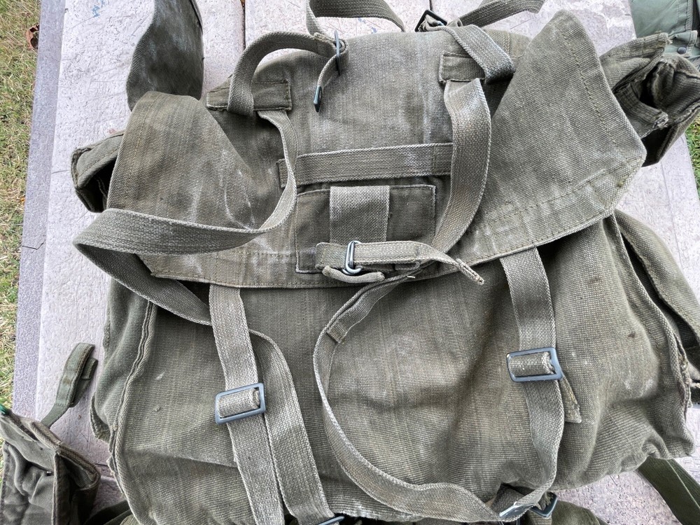 British Military Canvas Rucksack