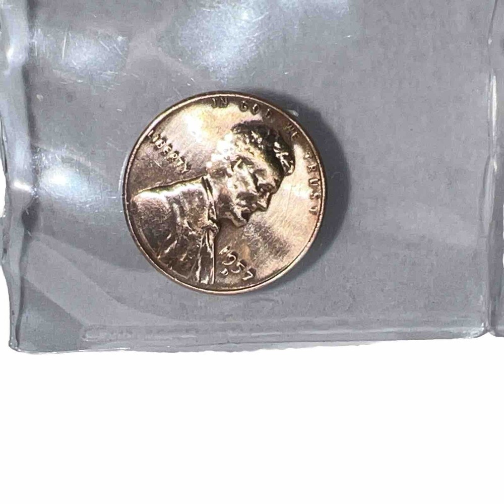 2 wheat pennies 1957d And 1952d