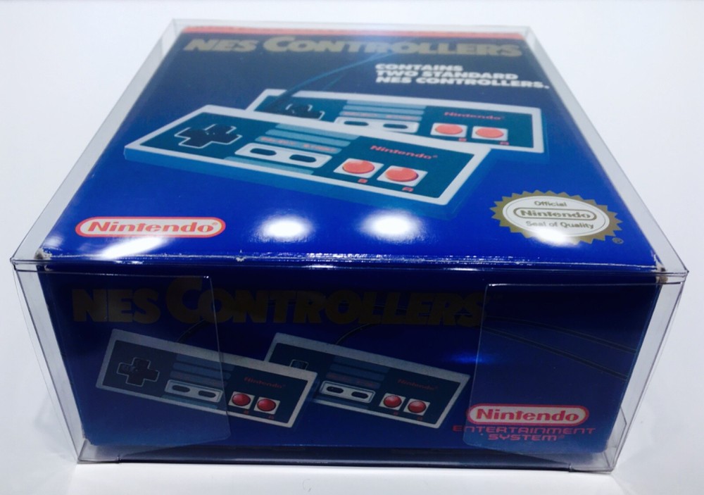 1 Box Protector for the Original NES Controller Box! See pictures! Display Case