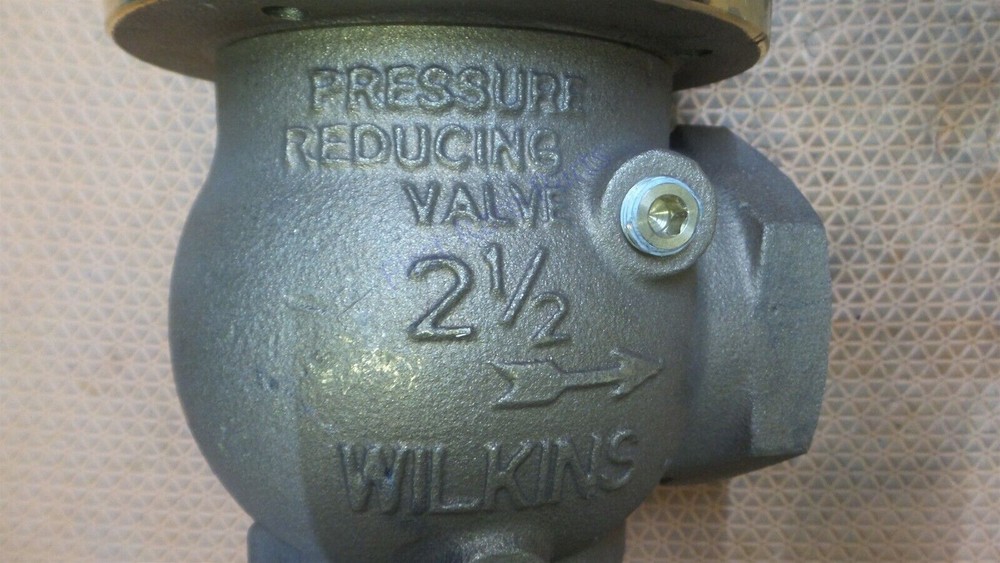 Zurn Wilkins Z3004SS 2.5" Pressure Reducing Fire Sprinkler Control Valve 2-1/2