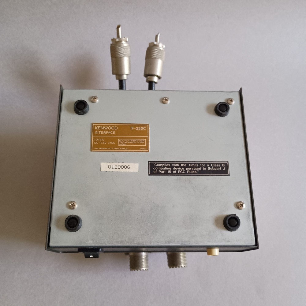 Kenwood Interface IF-232C - untested, no cables, with extra component