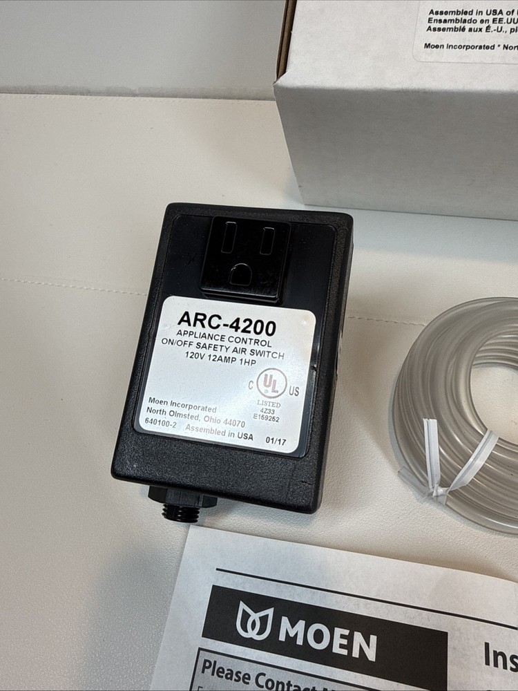 Moen ARC-4200 Garbage Disposal Air Switch Controller Base ONLY