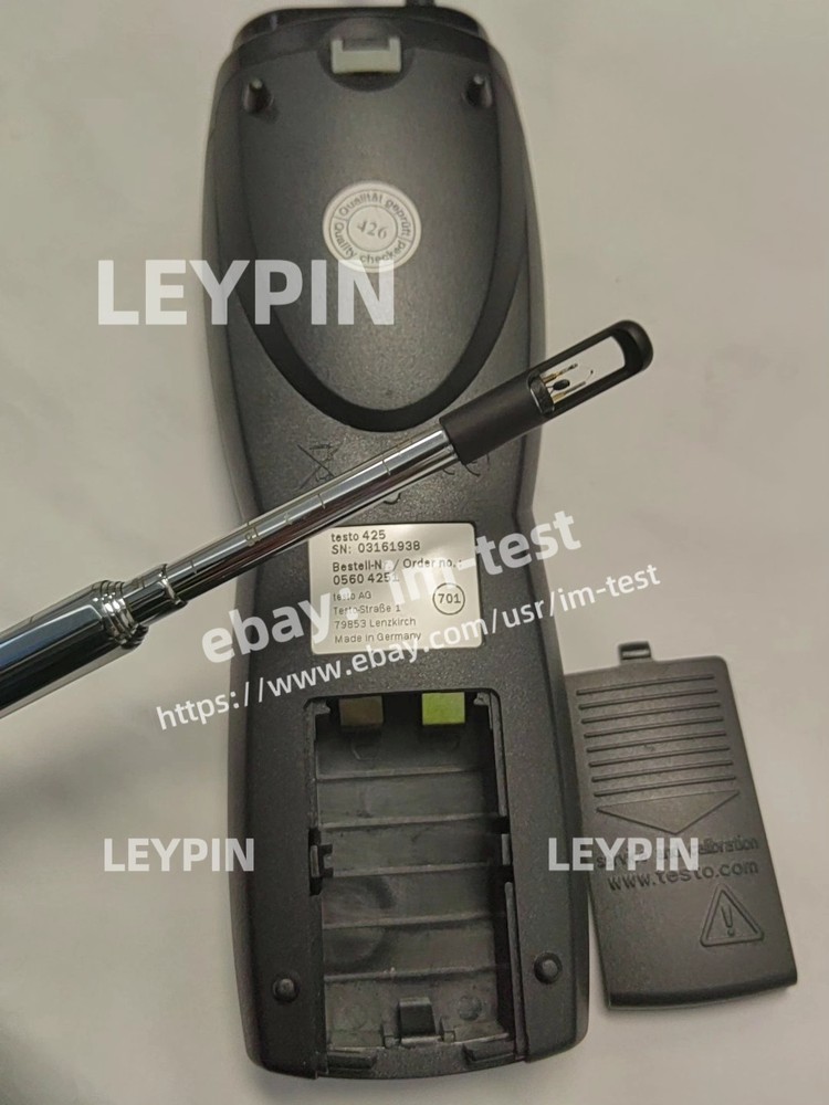Testo 425 anemometer*im