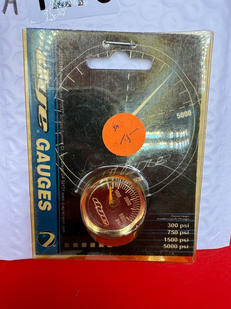 Dye 0-5000 Gauge NOS