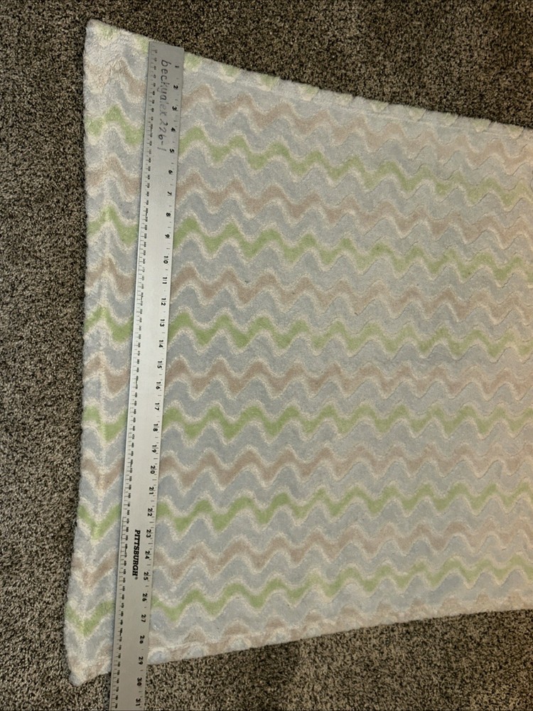 Kyle & Deena Zig Zag/Wave/Wavy/Chevron Baby Blanket