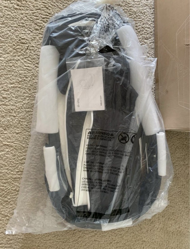 Cybex Melio stroller cot black