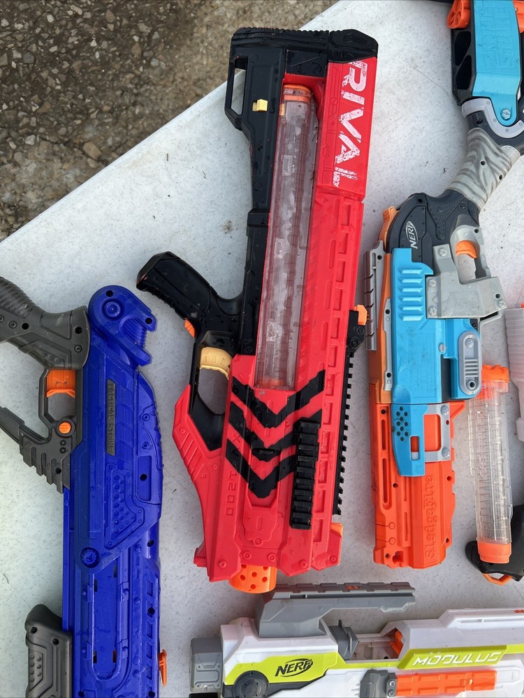 Huge Nerf Mod Lot 11 Working Condition Units