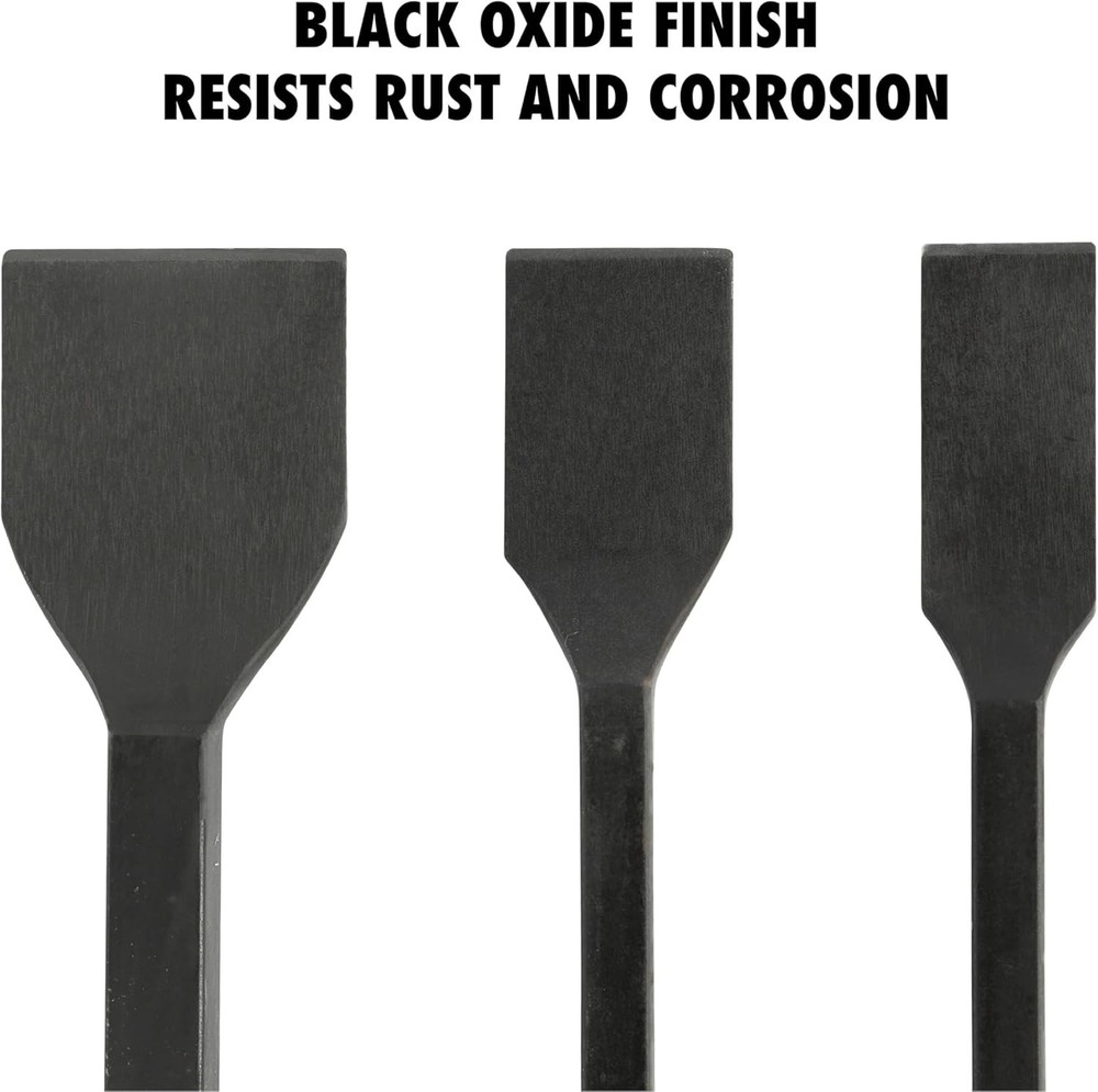 OEM TOOLS Gasket Scraper Set 3pc 3/4", 1", 1-1/2" 26501