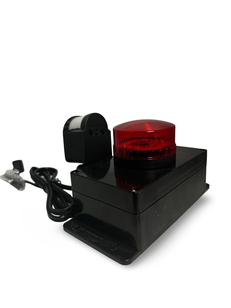 Motion-Activated Plug-In Security Strobe Light with PIR Sensor