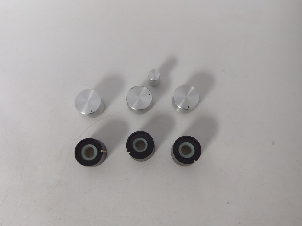 TEAC A-1250 3 Stacked Input/Output Knobs