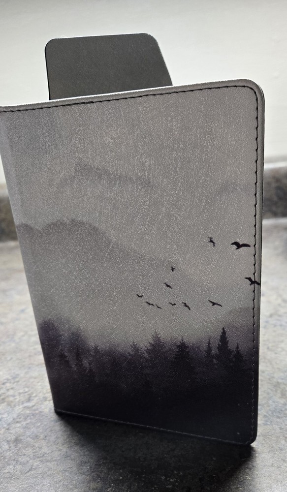 Stand Case For 6 Inch Kindle - Misty Forest