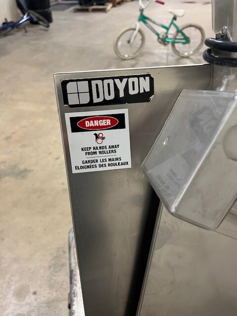Doyon Pizza Sheeter - DL18DP