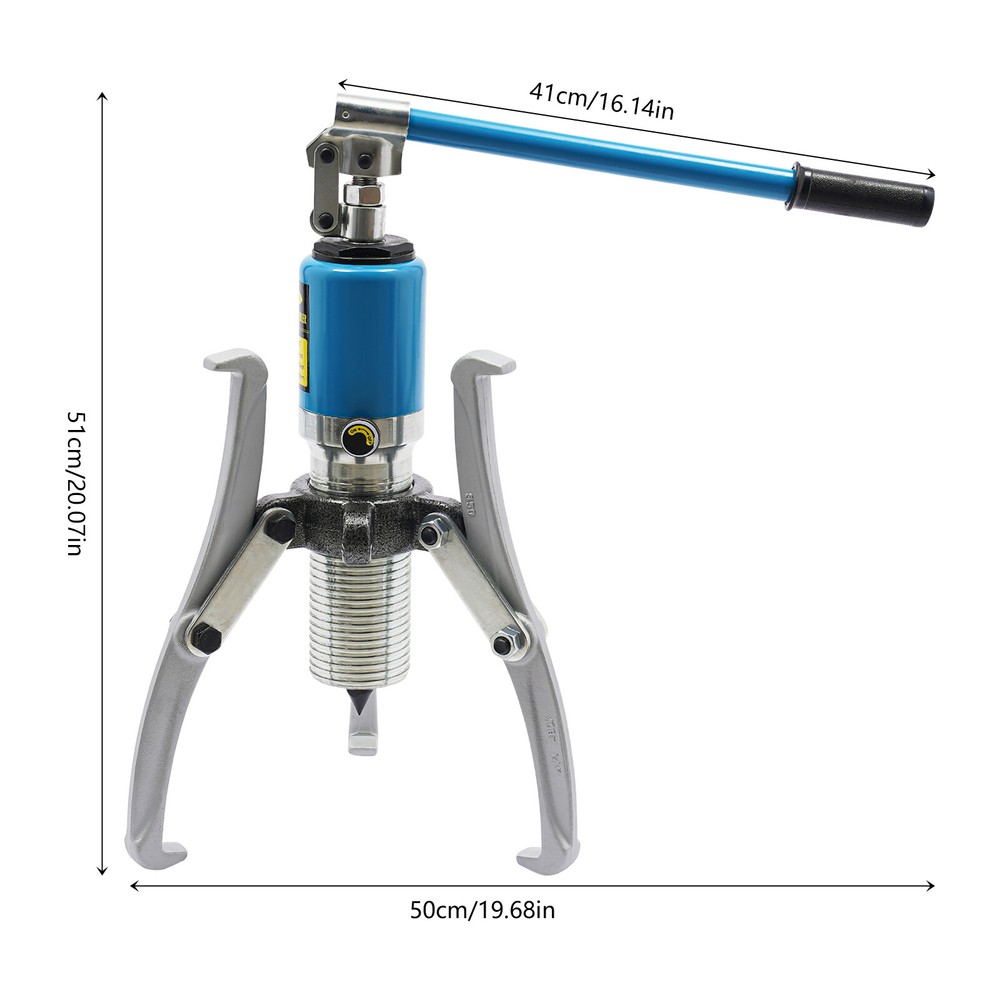 Hydraulic Gear Puller Set Wheel Bearing Puller 20 Ton Pulling Separator YL-20