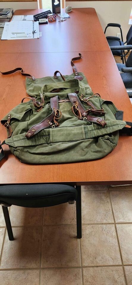 Duluth Pack #3 Monarch Heavy duty Canvas Canoe Camping Pack