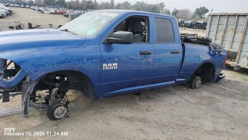 LEFT REAR DOOR WINDOW REGULATOR OEM 2017 RAM1500