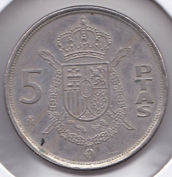 1989 Spain 5 Pesetas