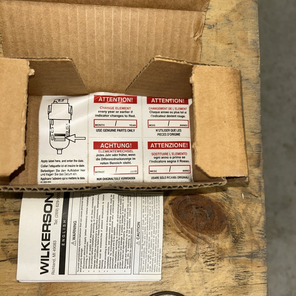 Wilkerson Element Filter MSP-96-649