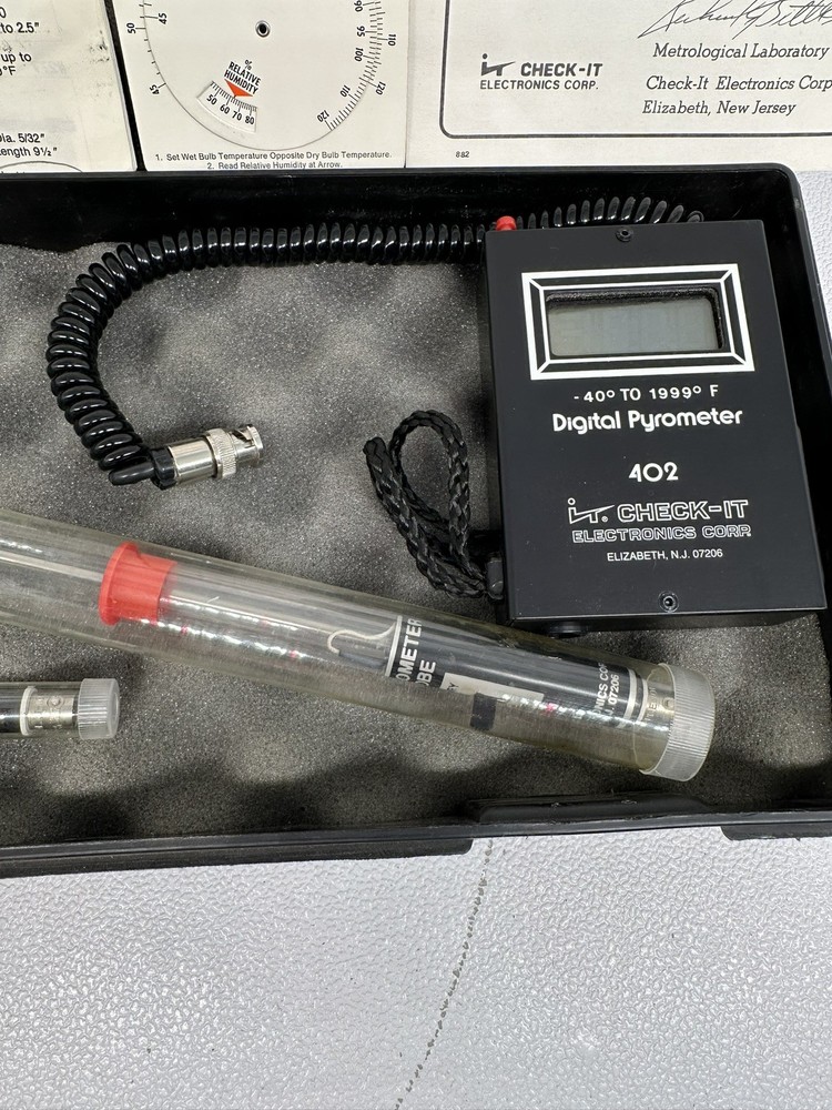 Check-It 602 Service* Engineer Pyrometer Set F*S