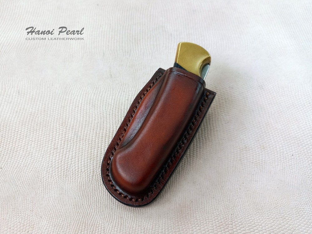 Custom Buck 112 Ranger Sheath | Vertical Belt Loop Sheath