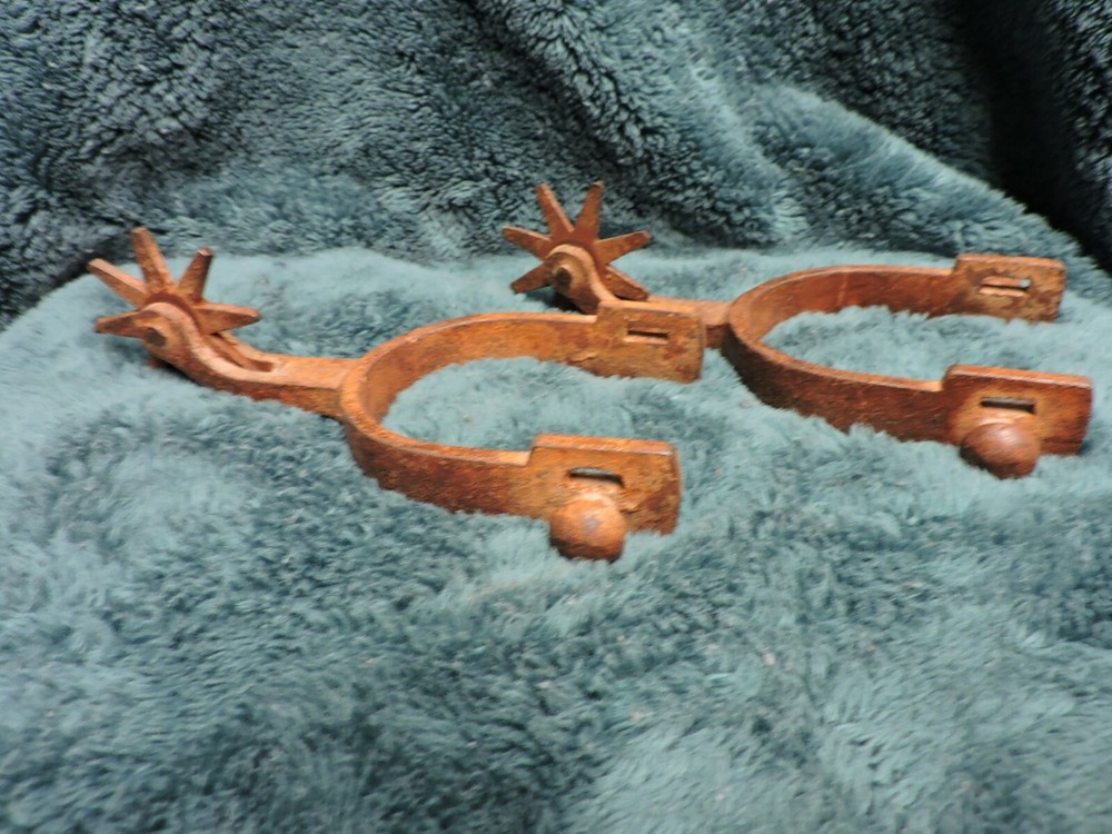 Vintage Rusty Cowboy Spurs