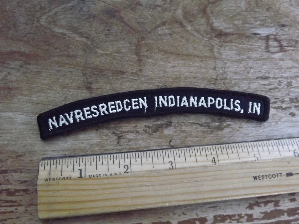 Navy NAVRESREDCEN INDIANAPOLIS, IN Tab - INV# C1220