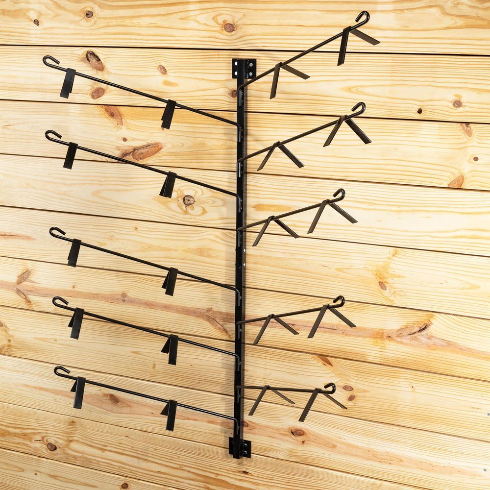 Easy-Up Max Air 10 Hook Mounted Pad Rack | Quick Drying | Space-Saving Design