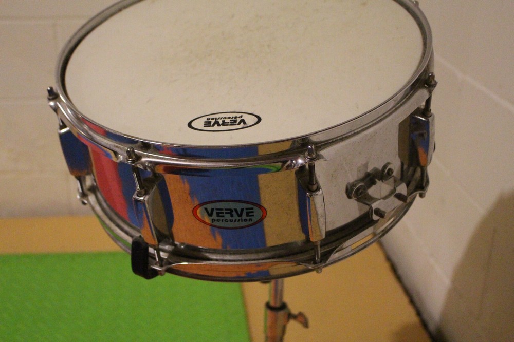 Verve Percussion 14" snare drum on stand