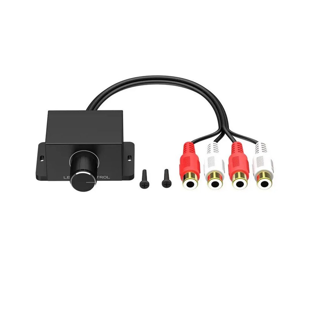 Car Remote Amplifier Level Controller Bass Knob Volume Control Cable Universal