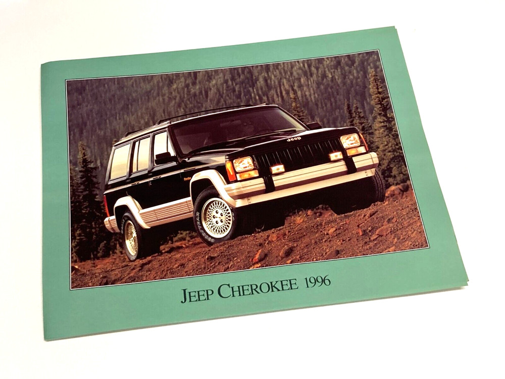 1996 Jeep Cherokee Information Sheet Brochure