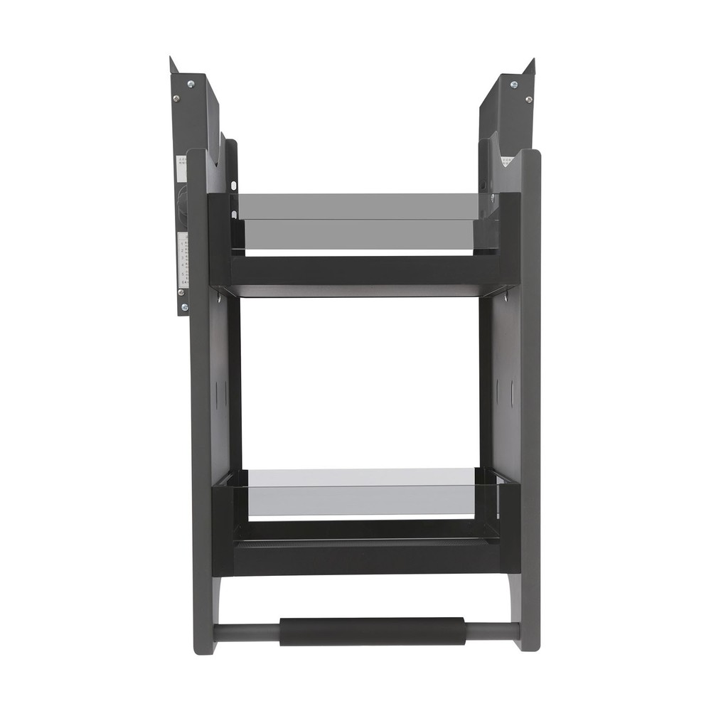 Kitchen Pull-Down Cabinet Storage Organizer Shelf for Wall Mount
