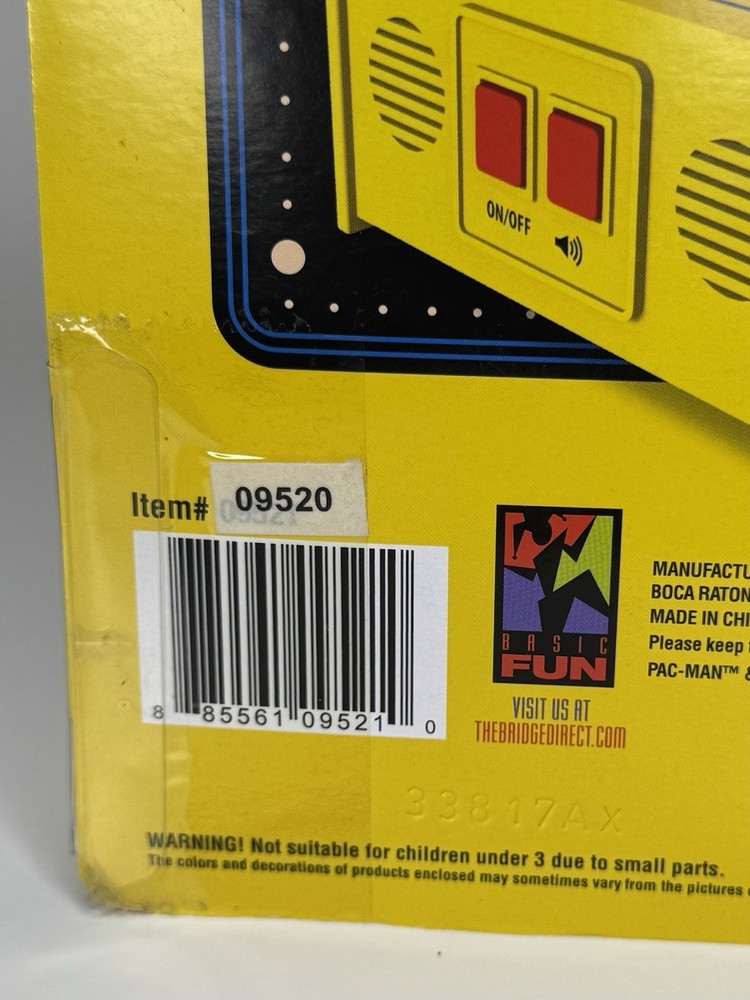 Basic Fun Atari Pac-Man Video Arcade Game Mini Handheld Game NEW SEALED