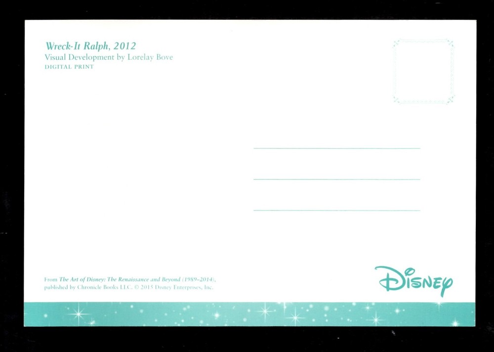 Disney Wreck-It Ralph Post Card - 2