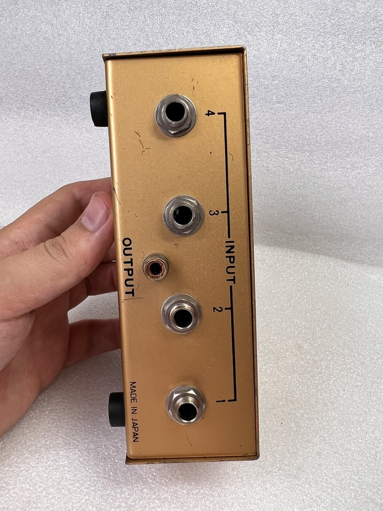 CALRAD TM-4 MIC MICROPHONE MIXER 4-CHANNEL TRANSISTORIZED